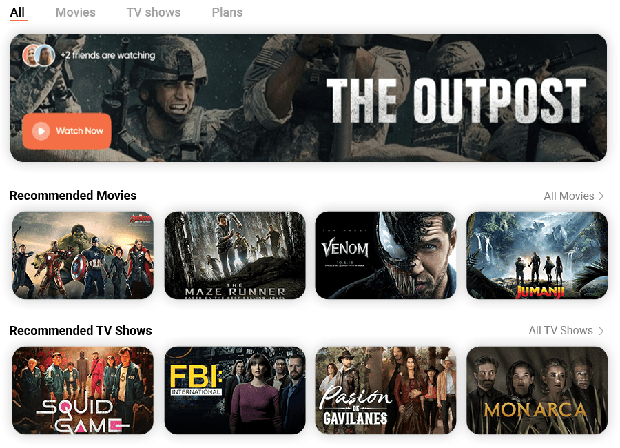 OTT Streaming Platform