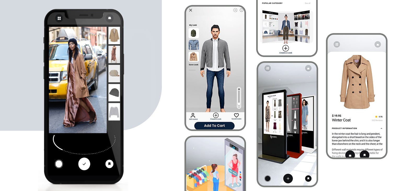 virtual trial room with AR