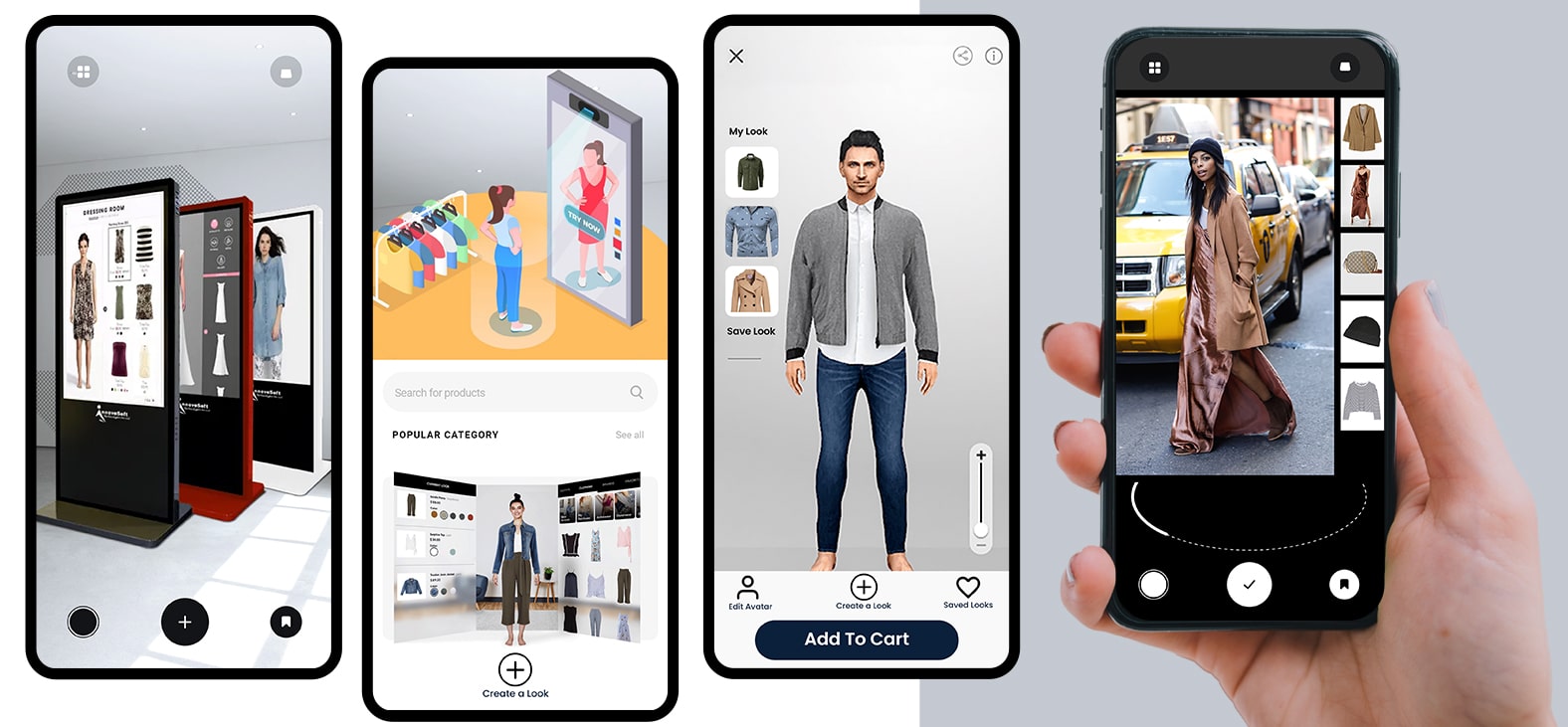virtual trial room with AR