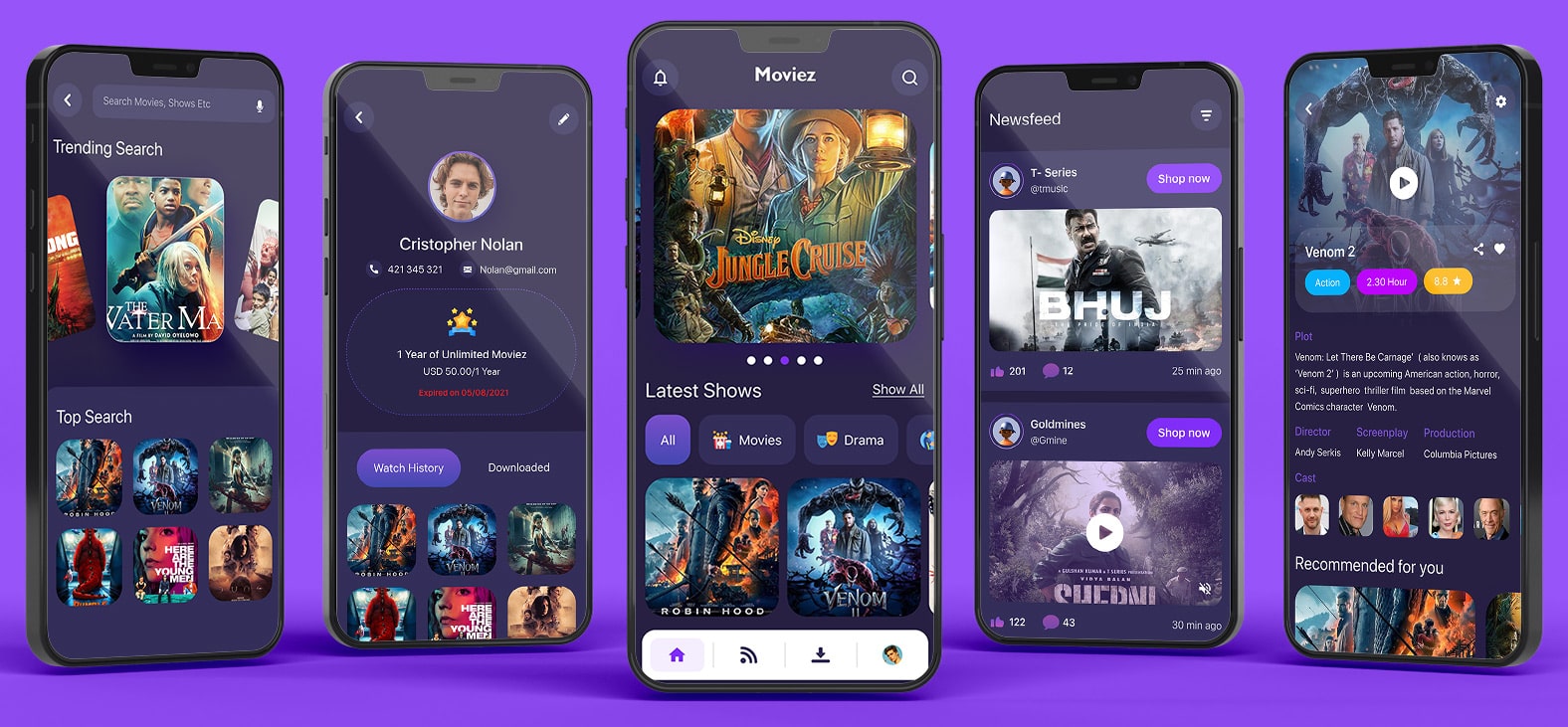 OTT Streaming Platform