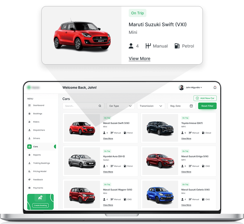taxi booking app development