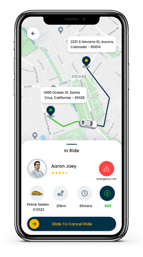 taxi app development company