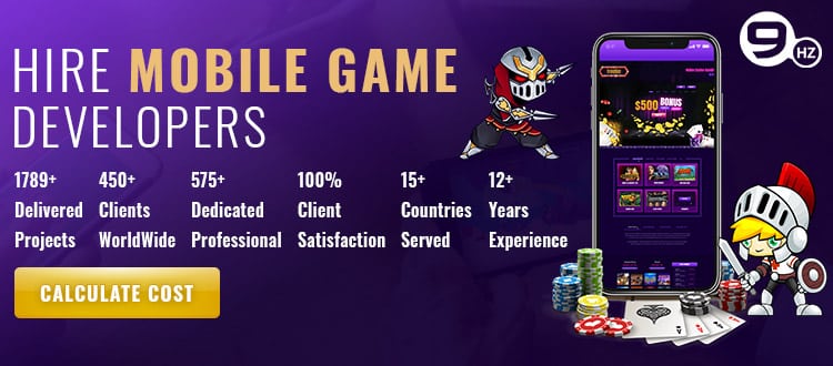Hire mobile game developers