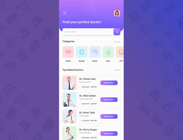 Doctor Appointment App Features
