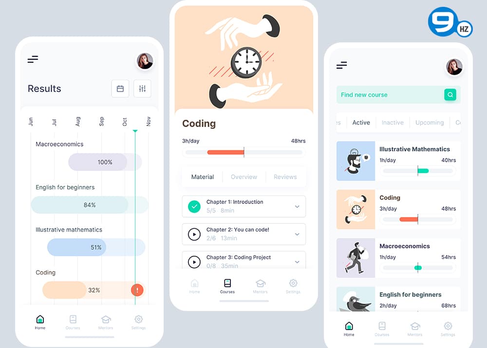 Features of Tutor App for student