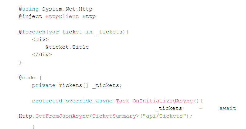 Fetching Data from an API Using Blazor