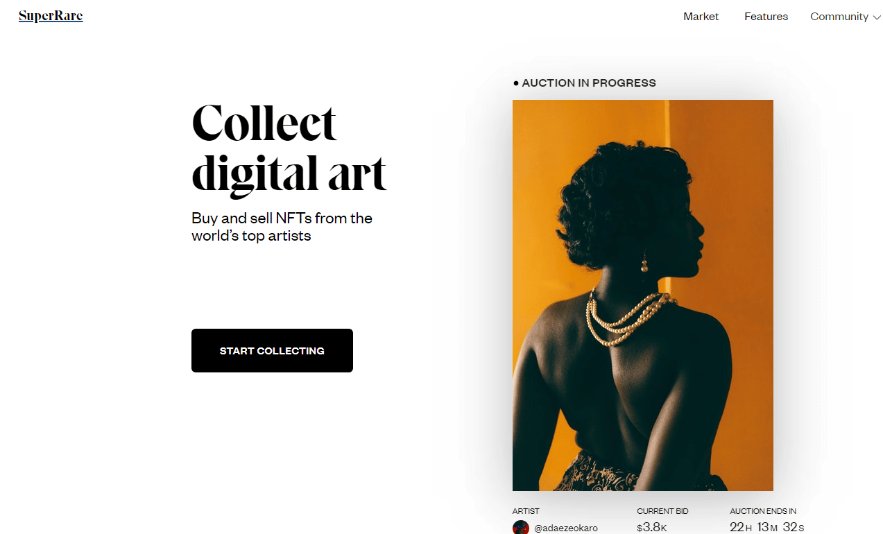 nft market for photographers