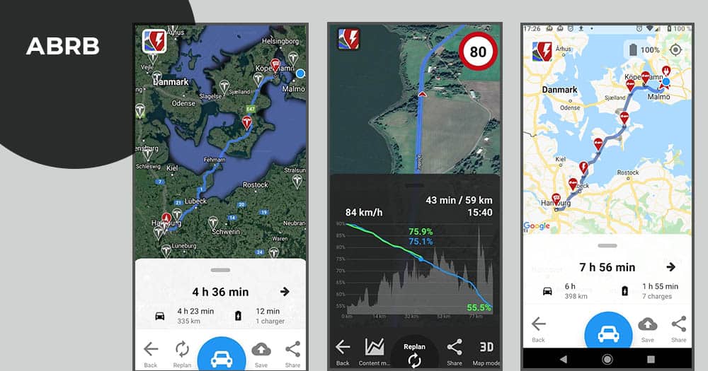 ABRB - electric vehicle charging app