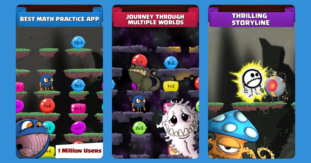 Monster Math game