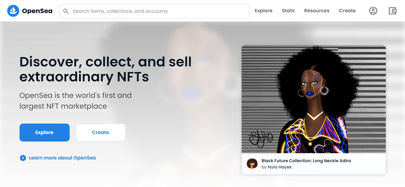 how to create an nft marketplace like opensea