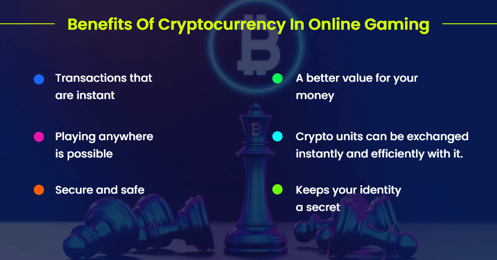 benefits of cryptocurrency in online gaming