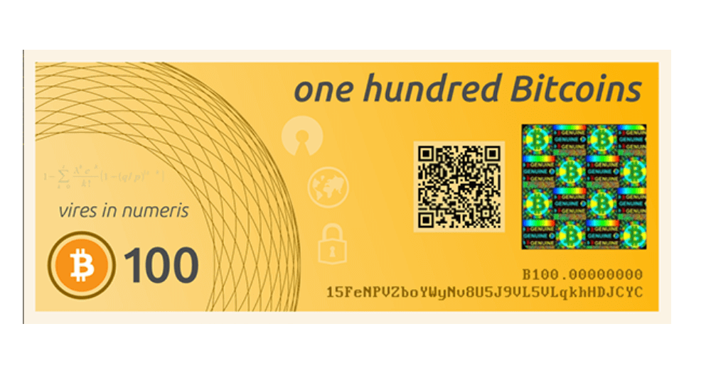 Paper Crypto Wallets
