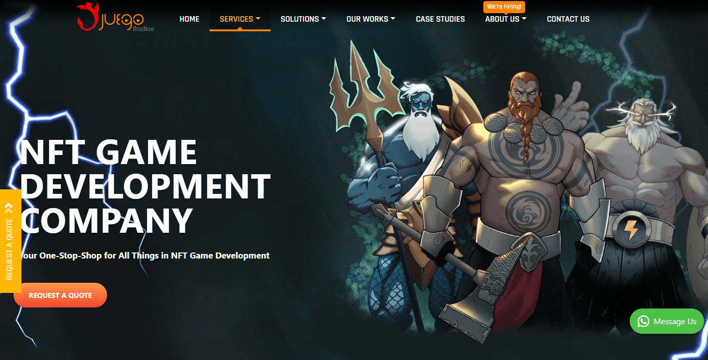 nft game developers