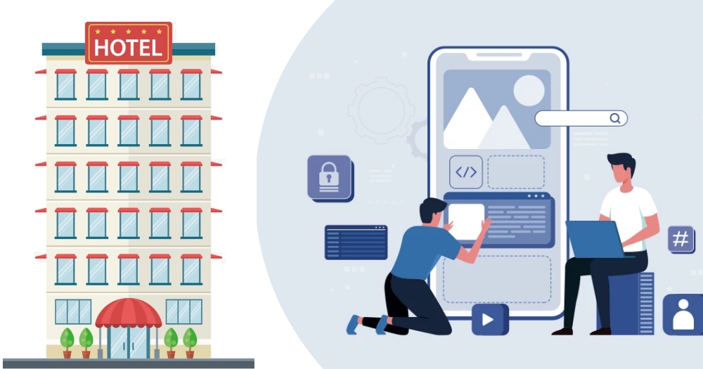 how to create hotel booking app