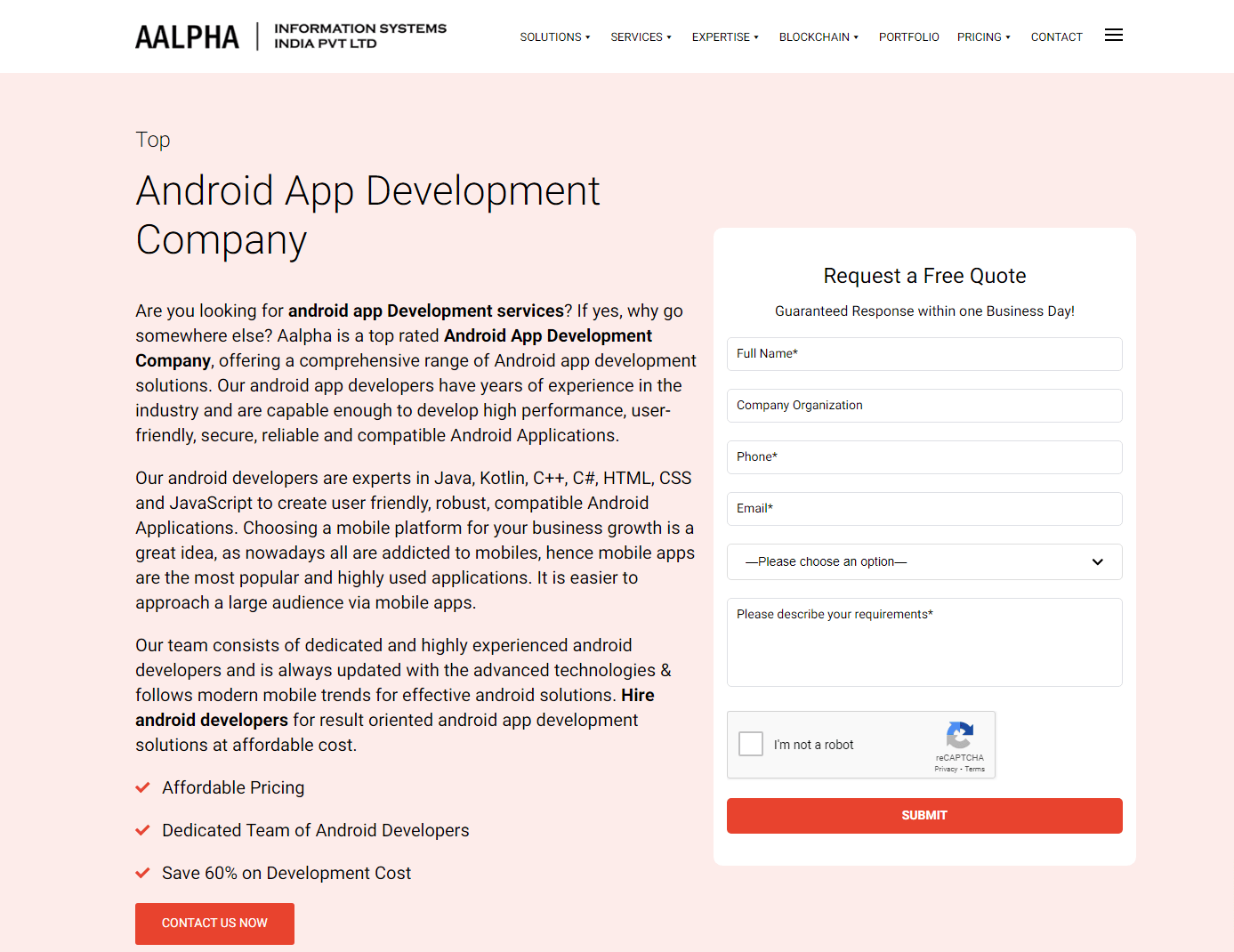 android app development companies