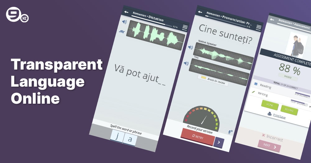 Transparent Language Online