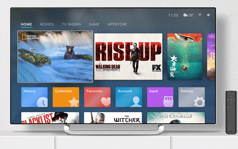 android tv app development